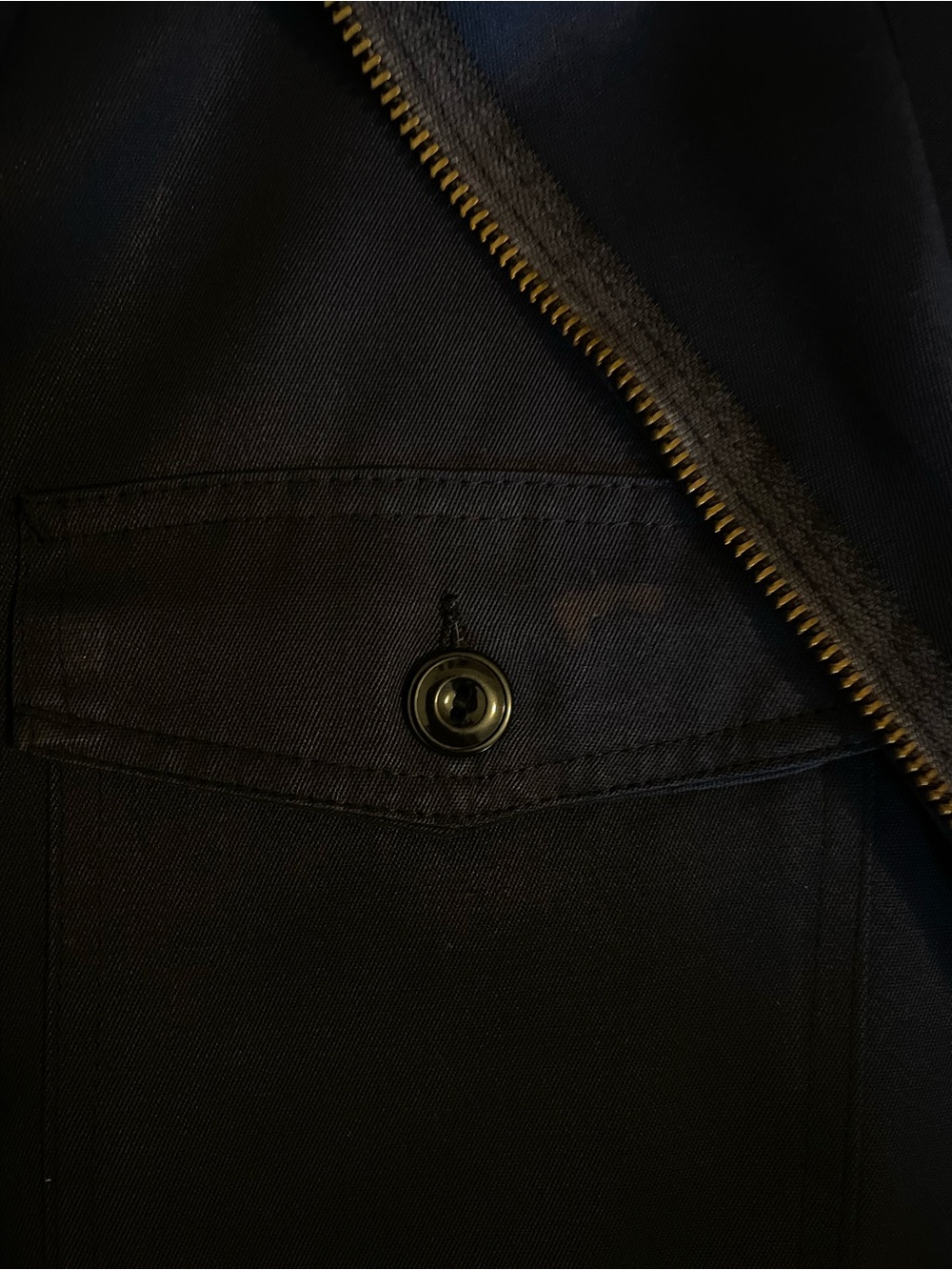 1950-60s Gabardine “Ricky” Jacket - Picture 6 of 10